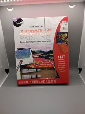 Spice Box "The Art of Acrylic Painting" set